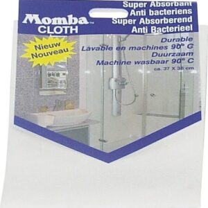 Momba kunstzeem super absorberend sanitairzeem ca. 37x38 cm wit